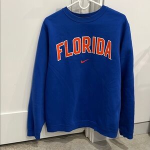 NIKE - Men's Sz L Blue Florida Gators Sweatshirt
